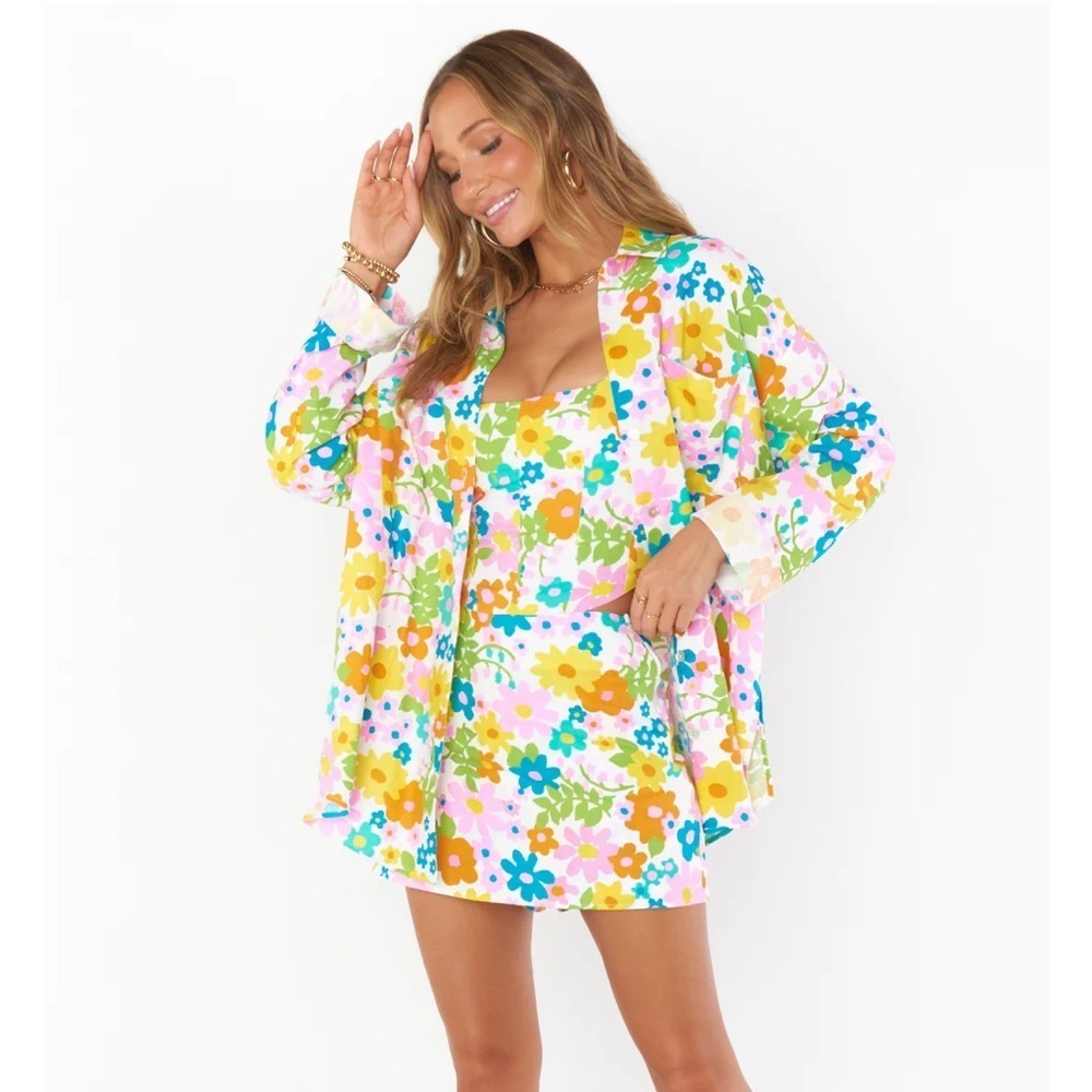 New Show Me Your Mumu Weekday Button Up